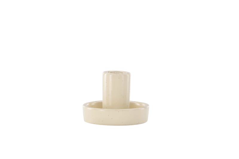 Ceco Ljusstake 11x5,6 cm - Beige - Inredning & dekor - Ljus & dofter - Ljusstake & kandelaber - Kandelaber bord
