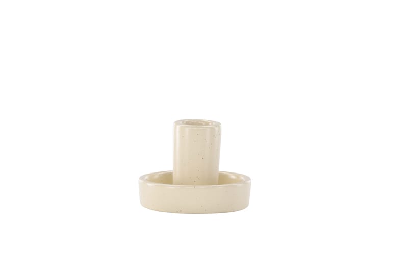 Ceco Ljusstake 11x5,6 cm - Beige - Inredning & dekor - Ljus & dofter - Ljusstake & kandelaber - Kandelaber bord