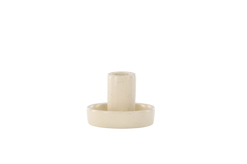 Ceco Ljusstake 11x5,6 cm - Beige - Inredning & dekor - Ljus & dofter - Ljusstake & kandelaber - Kandelaber bord