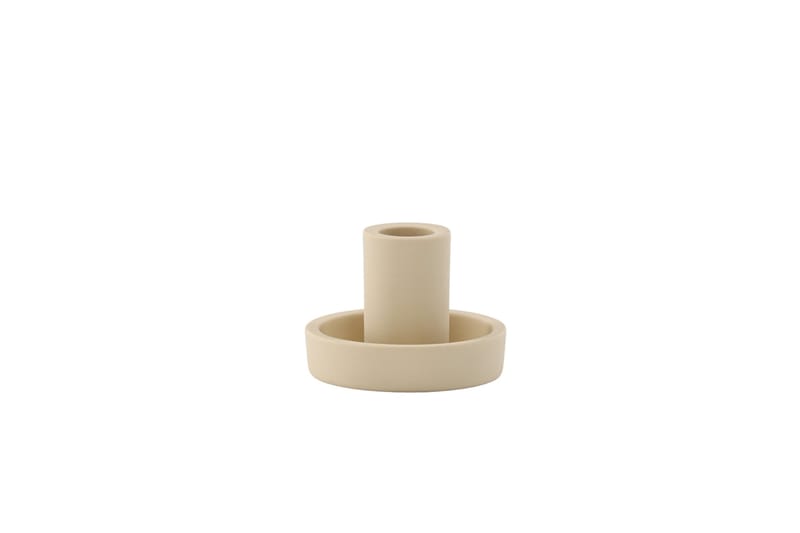 Ceco Ljusstake 11x5,6 cm - Beige - Inredning & dekor - Ljus & dofter - Ljusstake & kandelaber - Kandelaber bord