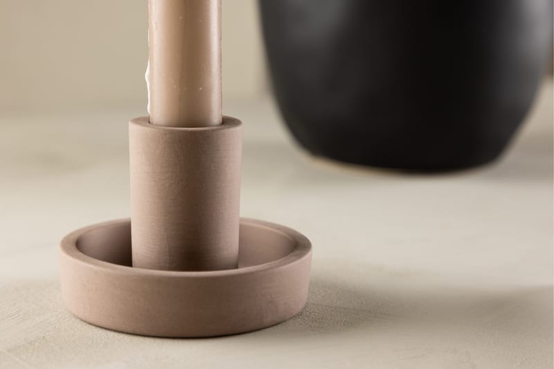 Ceco Ljusstake 11x5,6 cm - Brun - Inredning & dekor - Ljus & dofter - Ljusstake & kandelaber - Kandelaber bord