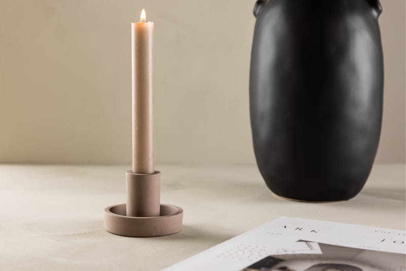 Ceco Ljusstake 11x5,6 cm - Brun - Inredning & dekor - Ljus & dofter - Ljusstake & kandelaber - Kandelaber bord