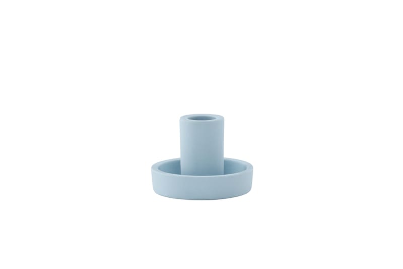 Ceco Ljusstake 11x5,6 cm - Ljusblå - Inredning & dekor - Ljus & dofter - Ljusstake & kandelaber - Kandelaber bord