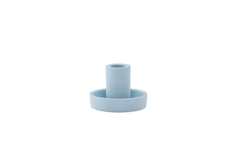 Ceco Ljusstake 11x5,6 cm - Ljusblå - Inredning & dekor - Ljus & dofter - Ljusstake & kandelaber - Kandelaber bord