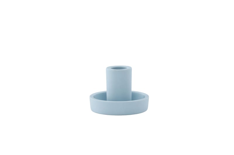 Ceco Ljusstake 11x5,6 cm - Ljusblå - Inredning & dekor - Ljus & dofter - Ljusstake & kandelaber - Kandelaber bord
