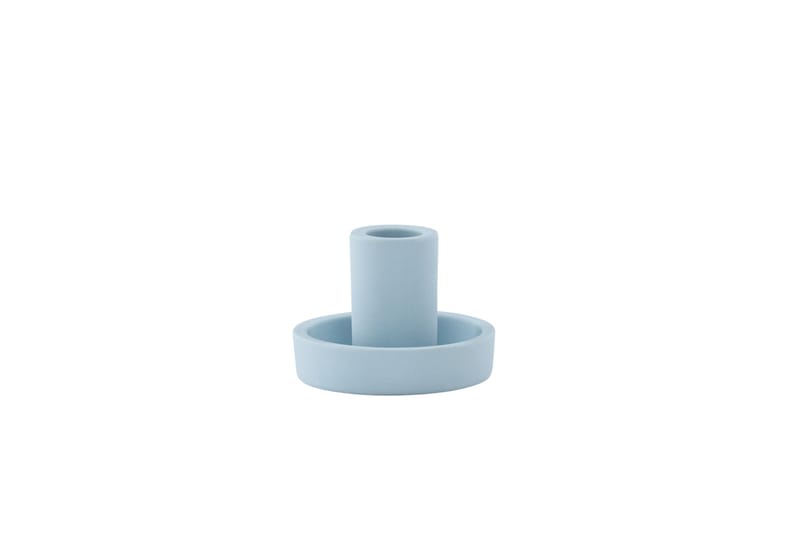 Ceco Ljusstake 11x5,6 cm - Ljusblå - Inredning & dekor - Ljus & dofter - Ljusstake & kandelaber - Kandelaber bord