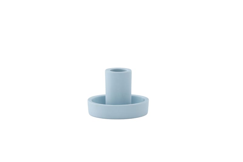 Ceco Ljusstake 11x5,6 cm - Ljusblå - Inredning & dekor - Ljus & dofter - Ljusstake & kandelaber - Kandelaber bord
