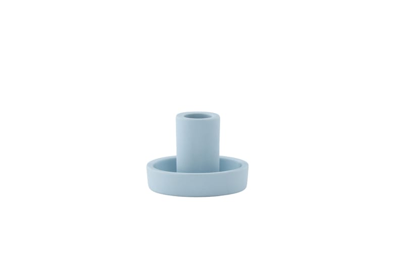 Ceco Ljusstake 11x5,6 cm - Ljusblå - Inredning & dekor - Ljus & dofter - Ljusstake & kandelaber - Kandelaber bord