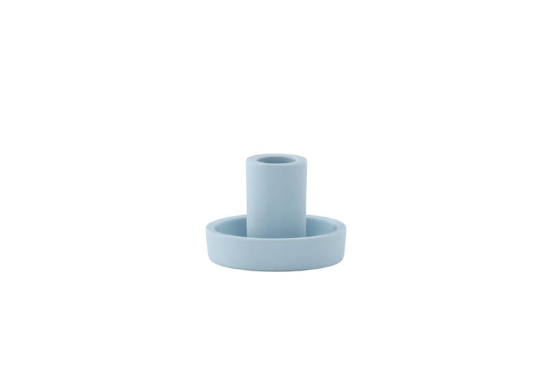 Ceco Ljusstake 11x5,6 cm - Ljusblå - Inredning & dekor - Ljus & dofter - Ljusstake & kandelaber - Kandelaber bord