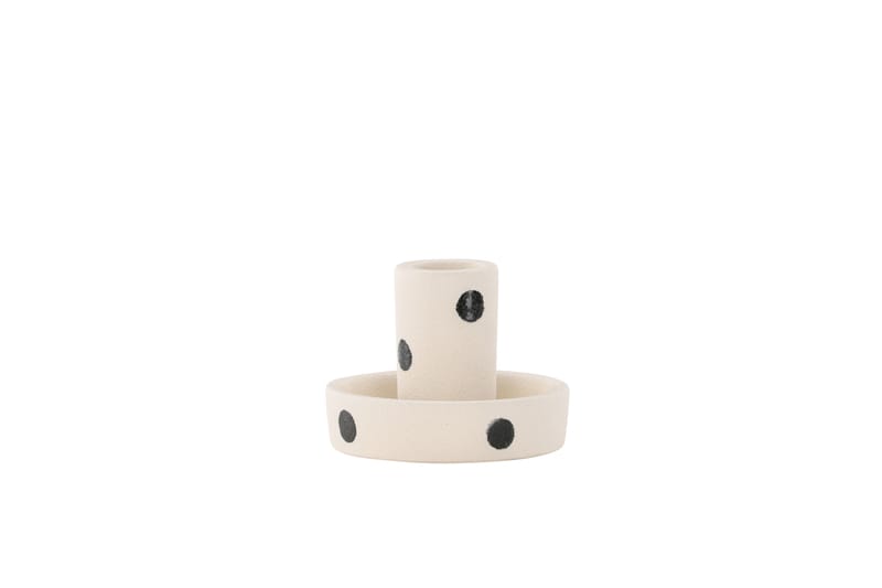 Ceco Ljusstake 11x5,6 cm - Vit - Inredning & dekor - Ljus & dofter - Ljusstake & kandelaber - Kandelaber bord