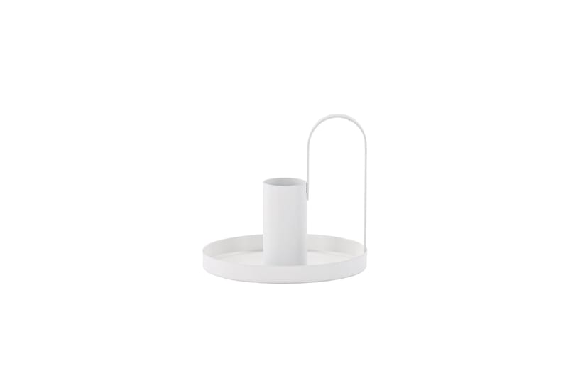 Crai Ljusstake 10x9 cm - Vit - Inredning & dekor - Ljus & dofter - Ljusstake & kandelaber - Kandelaber bord