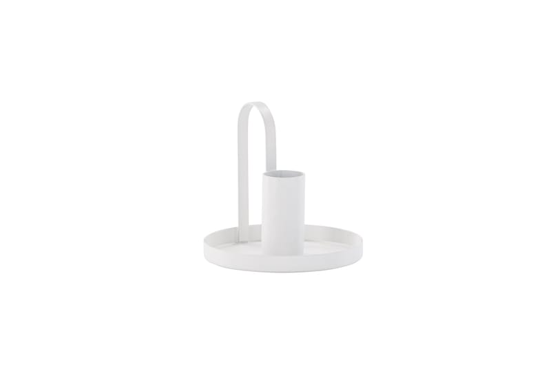 Crai Ljusstake 10x9 cm - Vit - Inredning & dekor - Ljus & dofter - Ljusstake & kandelaber - Kandelaber bord