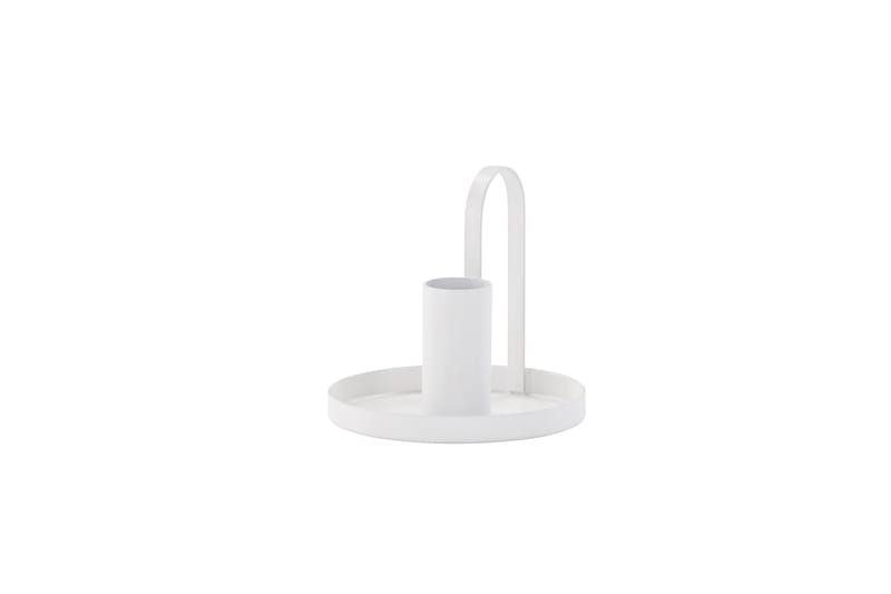 Crai Ljusstake 10x9 cm - Vit - Inredning & dekor - Ljus & dofter - Ljusstake & kandelaber - Kandelaber bord