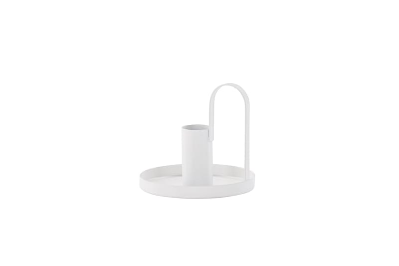 Crai Ljusstake 10x9 cm - Vit - Inredning & dekor - Ljus & dofter - Ljusstake & kandelaber - Kandelaber bord