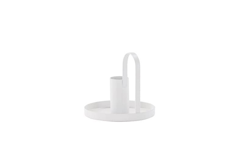 Crai Ljusstake 10x9 cm - Vit - Inredning & dekor - Ljus & dofter - Ljusstake & kandelaber - Kandelaber bord