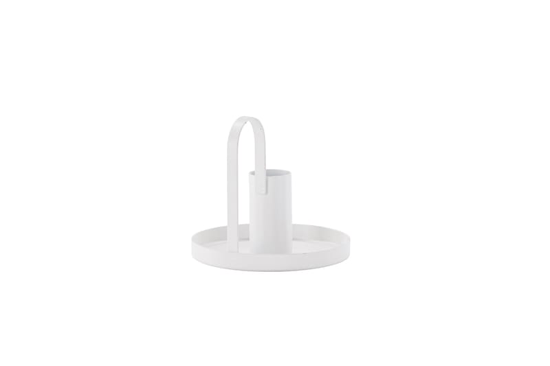 Crai Ljusstake 10x9 cm - Vit - Inredning & dekor - Ljus & dofter - Ljusstake & kandelaber - Kandelaber bord