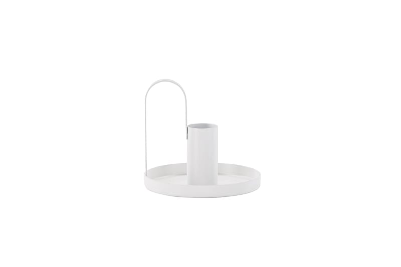 Crai Ljusstake 10x9 cm - Vit - Inredning & dekor - Ljus & dofter - Ljusstake & kandelaber - Kandelaber bord