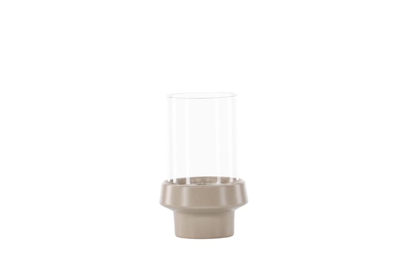 Davida Ljuslykta 13x20 cm - Beige - Inredning & dekor - Ljus & dofter - Ljusstake & kandelaber - Ljuslykta