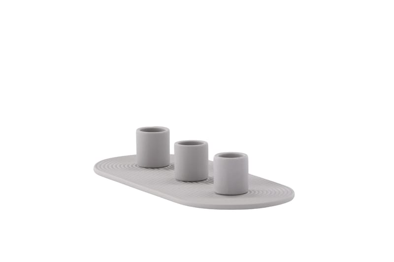Dian Ljusstake 10,5x4 cm - Grå - Inredning & dekor - Ljus & dofter - Ljusstake & kandelaber - Kandelaber bord