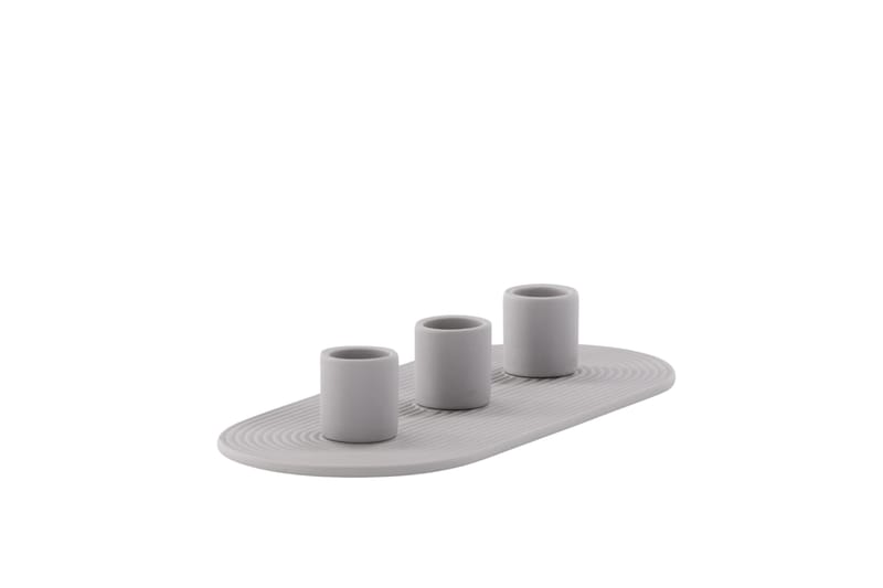 Dian Ljusstake 10,5x4 cm - Grå - Inredning & dekor - Ljus & dofter - Ljusstake & kandelaber - Kandelaber bord