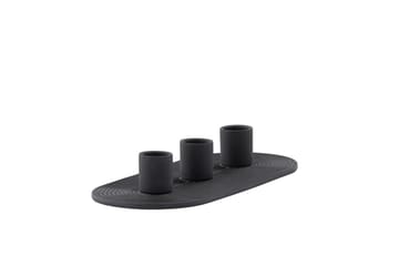 Dian Ljusstake 10,5x4 cm - Svart - Inredning & dekor - Ljus & dofter - Ljusstake & kandelaber - Kandelaber bord