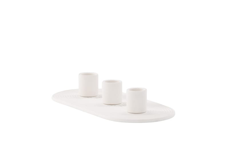 Dian Ljusstake 10,5x4 cm - Vit - Inredning & dekor - Ljus & dofter - Ljusstake & kandelaber - Kandelaber bord