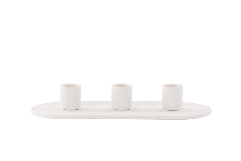 Dian Ljusstake 10,5x4 cm - Vit - Inredning & dekor - Ljus & dofter - Ljusstake & kandelaber - Kandelaber bord