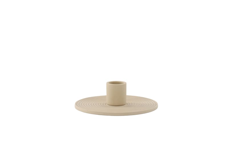 Dian Ljusstake 12x4 cm - Beige - Inredning & dekor - Ljus & dofter - Ljusstake & kandelaber - Kandelaber bord