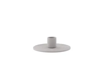 Dian Ljusstake 12x4 cm - Grå - Inredning & dekor - Ljus & dofter - Ljusstake & kandelaber - Kandelaber bord
