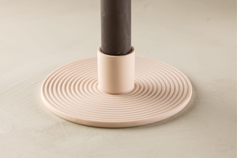 Dian Ljusstake 12x4 cm - Rosa - Inredning & dekor - Ljus & dofter - Ljusstake & kandelaber - Kandelaber bord