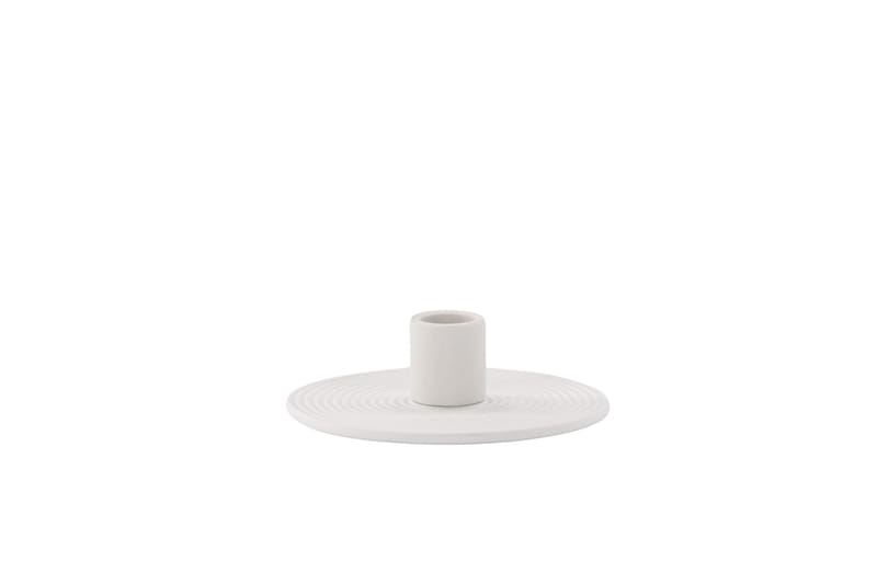 Dian Ljusstake 12x4 cm - Vit - Inredning & dekor - Ljus & dofter - Ljusstake & kandelaber - Kandelaber bord