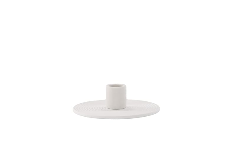 Dian Ljusstake 12x4 cm - Vit - Inredning & dekor - Ljus & dofter - Ljusstake & kandelaber - Kandelaber bord