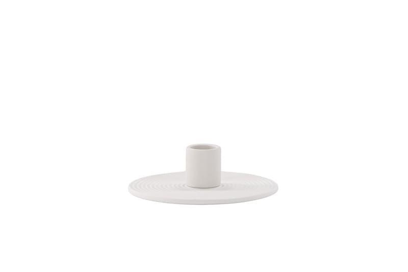 Dian Ljusstake 12x4 cm - Vit - Inredning & dekor - Ljus & dofter - Ljusstake & kandelaber - Kandelaber bord