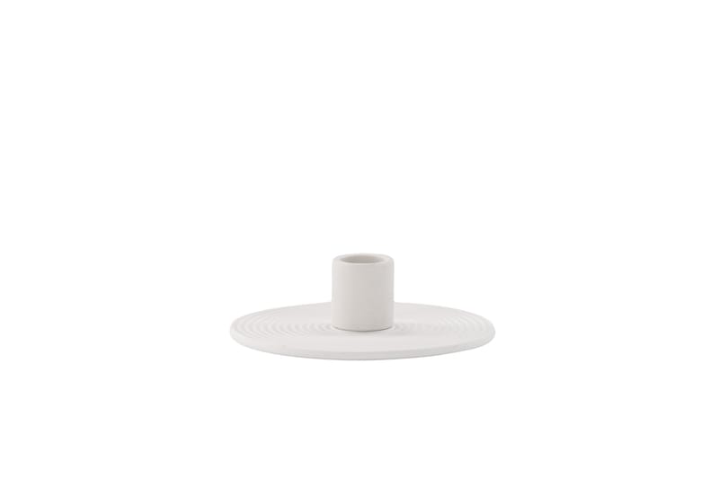 Dian Ljusstake 12x4 cm - Vit - Inredning & dekor - Ljus & dofter - Ljusstake & kandelaber - Kandelaber bord
