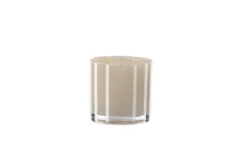 Glora Ljuslykta 10x10 cm - Beige - Inredning & dekor - Ljus & dofter - Ljusstake & kandelaber - Ljuslykta