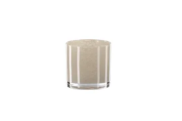 Glora Ljuslykta 10x10 cm - Beige - Inredning & dekor - Ljus & dofter - Ljusstake & kandelaber - Ljuslykta