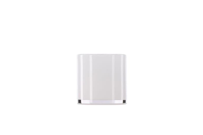 Glora Ljuslykta 10x10 cm - Vit - Inredning & dekor - Ljus & dofter - Ljusstake & kandelaber - Ljuslykta