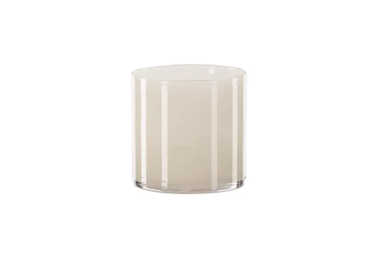 Glora Ljuslykta 12x12 cm - Beige - Inredning & dekor - Ljus & dofter - Ljusstake & kandelaber - Ljuslykta