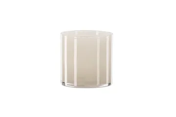 Glora Ljuslykta 12x12 cm - Beige - Inredning & dekor - Ljus & dofter - Ljusstake & kandelaber - Ljuslykta