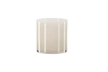 Glora Ljuslykta 12x12 cm - Beige - Inredning & dekor - Ljus & dofter - Ljusstake & kandelaber - Ljuslykta