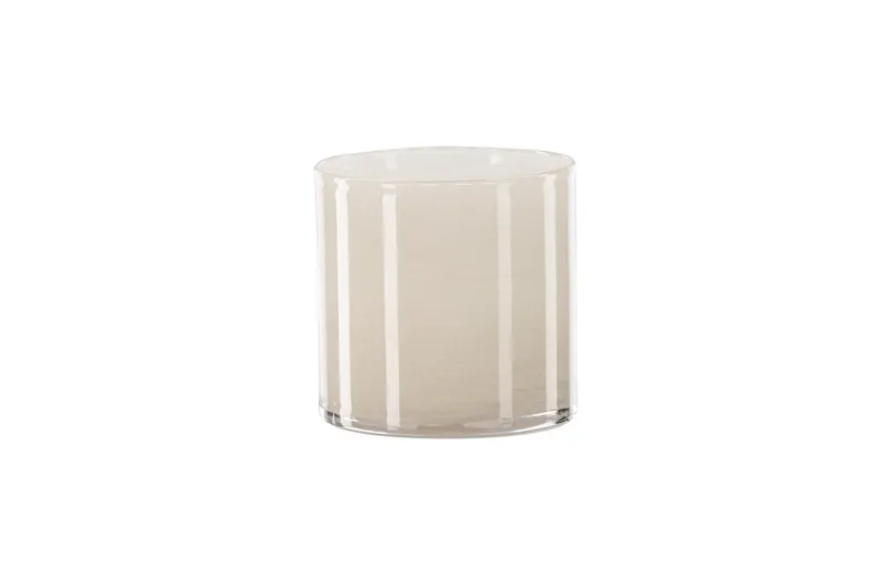 Glora Ljuslykta 12x12 cm - Beige - Inredning & dekor - Ljus & dofter - Ljusstake & kandelaber - Ljuslykta
