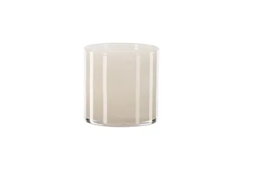 Glora Ljuslykta 12x12 cm - Beige - Inredning & dekor - Ljus & dofter - Ljusstake & kandelaber - Ljuslykta