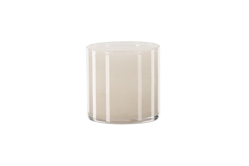 Glora Ljuslykta 12x12 cm - Beige - Inredning & dekor - Ljus & dofter - Ljusstake & kandelaber - Ljuslykta
