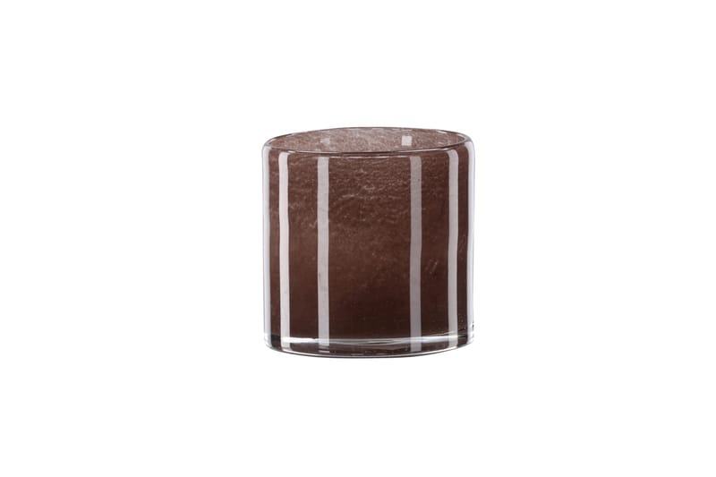 Glora Ljuslykta 12x12 cm - Brun - Inredning & dekor - Ljus & dofter - Ljusstake & kandelaber - Ljuslykta