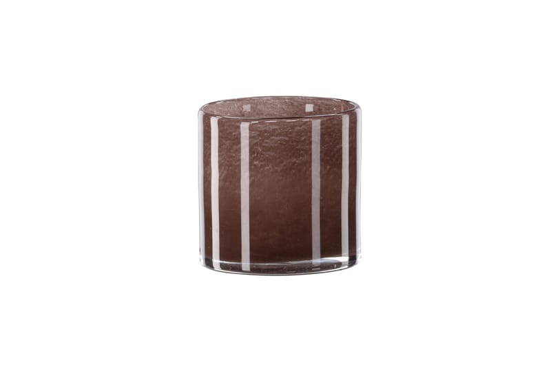 Glora Ljuslykta 12x12 cm - Brun - Inredning & dekor - Ljus & dofter - Ljusstake & kandelaber - Ljuslykta