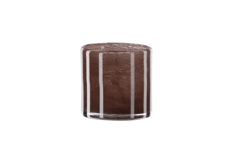 Glora Ljuslykta 12x12 cm - Brun - Inredning & dekor - Ljus & dofter - Ljusstake & kandelaber - Ljuslykta