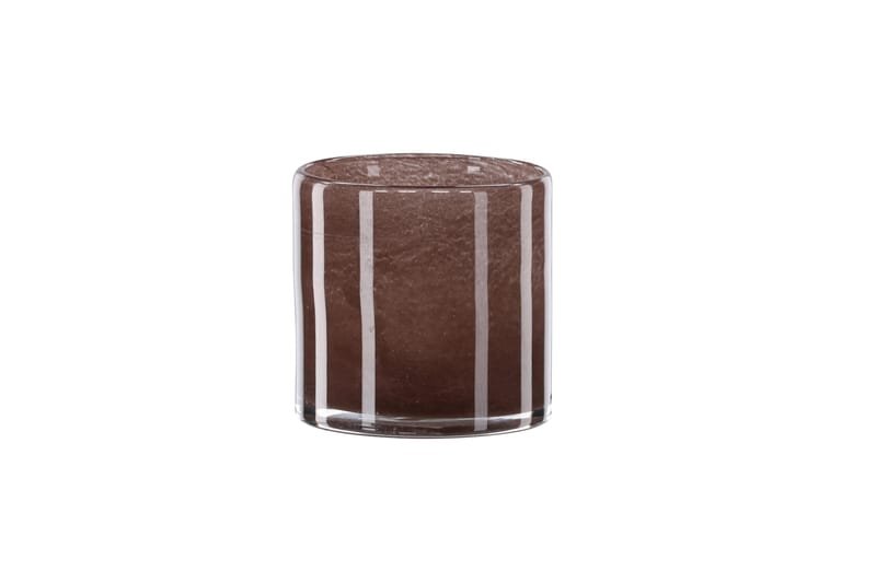 Glora Ljuslykta 12x12 cm - Brun - Inredning & dekor - Ljus & dofter - Ljusstake & kandelaber - Ljuslykta