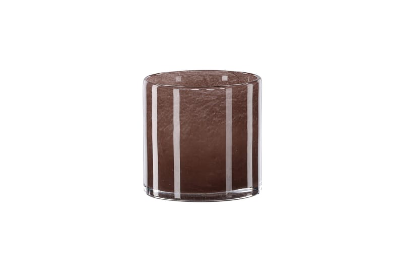 Glora Ljuslykta 12x12 cm - Brun - Inredning & dekor - Ljus & dofter - Ljusstake & kandelaber - Ljuslykta