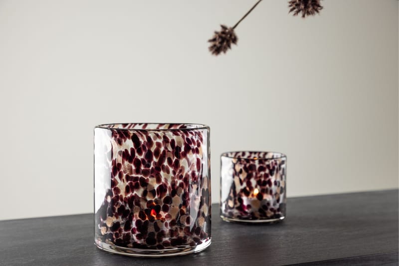 Glora Ljuslykta 12x12 cm - Svart - Inredning & dekor - Ljus & dofter - Ljusstake & kandelaber - Ljuslykta