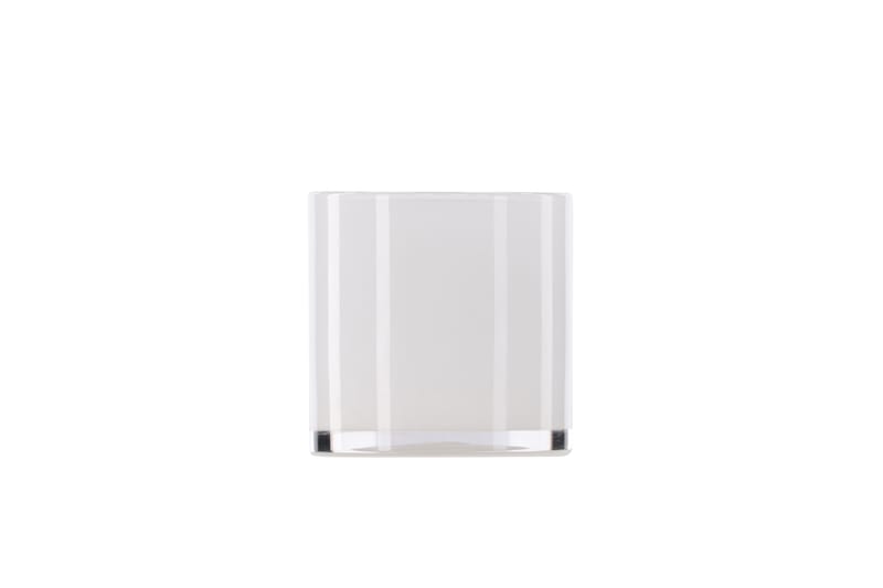 Glora Ljuslykta 12x12 cm - Vit - Inredning & dekor - Ljus & dofter - Ljusstake & kandelaber - Ljuslykta